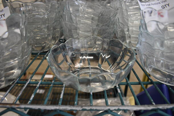 19 Glass Bowls. 5x5x2. 19 Times Your Bid!