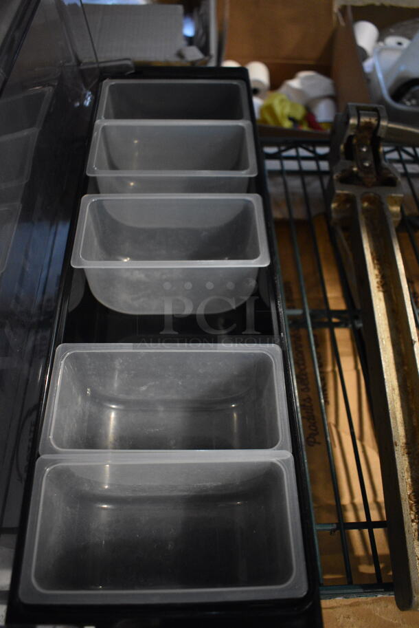 Truly Black Poly Bar Topping Rail. 20x6x4.5 - Image 3 of 3