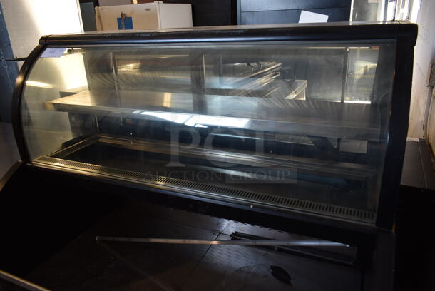 Turbo Air TOM-W-60SB Stainless Steel Commercial Floor Style Refrigerated Merchandiser w/ Top Closed Display Case. 115 Volts, 1 Phase. Tested and Powers On But Does Not Get Cold
 - Image 5 of 6