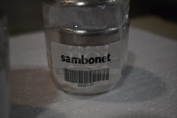 Lot of 2 BRAND NEW! Sambonet 56081-01 Stainless Steel Mustard Pot.  - Image 4 of 4