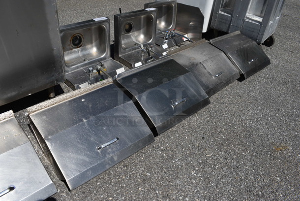 8 Stainless Steel Filters for Grease Hood. Includes 19x12x17. 8 Salvajor Model 200 Stainless Steel Commercial Garbage Disposal. 208/230/480 Volts, 3 Phase.  12x14x16 - Image 3 of 3