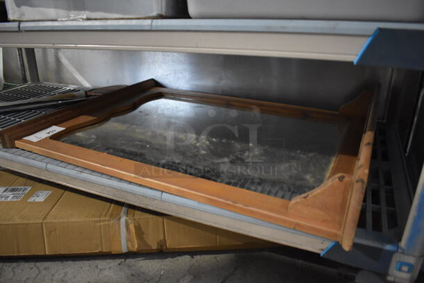 Wooden Framed Mirror. 25x5x33 - Image 4 of 4