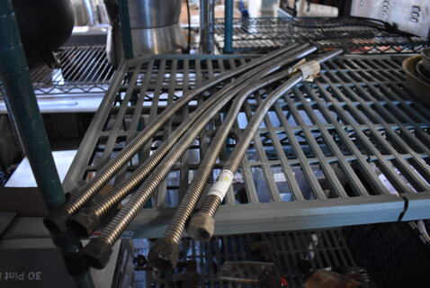 5 Water Hoses. Includes 24", 34". 5 Times Your Bid!