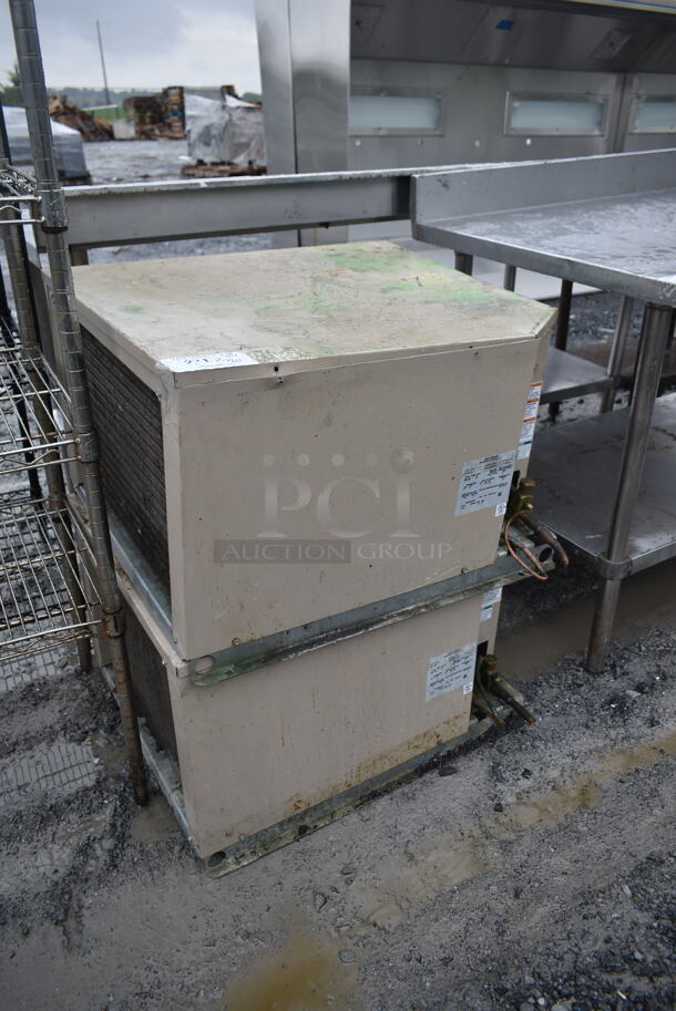 2 Heatcraft BHT010X6CFM Metal Commercial Compressors for Walk In Box. 208-230 Volts, 3 Phase. 2 Times Your Bid! - Image 2 of 6