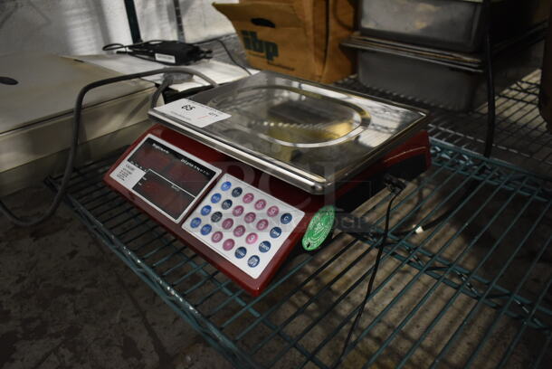 Camry ACS-15-JE21 Metal Countertop 33 Pound Capacity Food Portioning Scale. Tested and Working! - Image 2 of 6