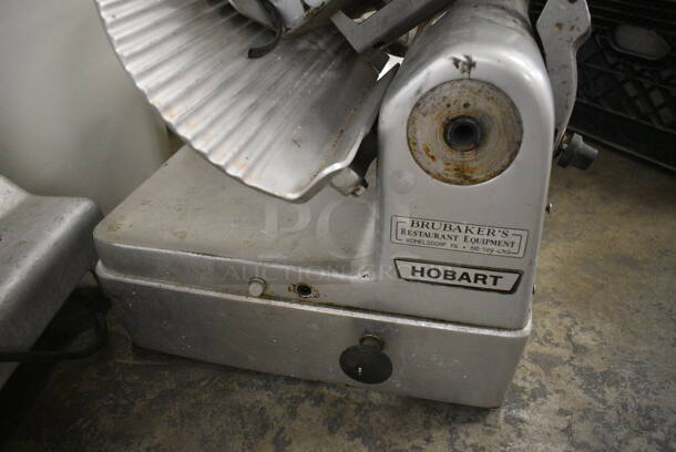 Hobart Stainless Steel Commercial Countertop Meat Slicer. For Parts. 115 Volts, 1 Phase. 28x20x25 - Image 6 of 6