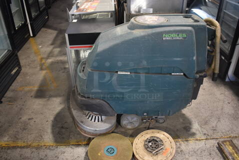 Nobles Speed Scrub SS Scrubber Floor Speed With A Hose And 3 Additional Disks. 115V Tested And Does Not Power On
