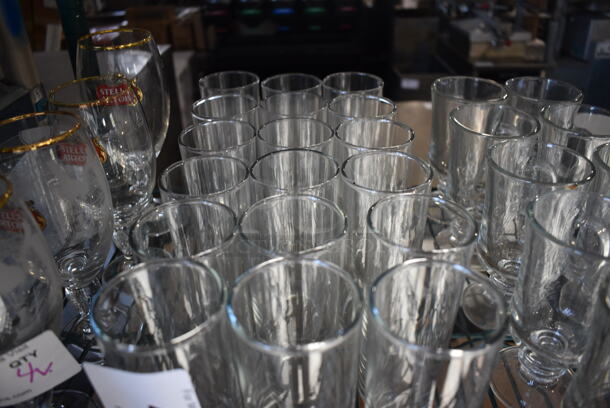 18 Beverage Glasses. 2.5x2.5x6. 18 Times Your Bid! - Image 2 of 3