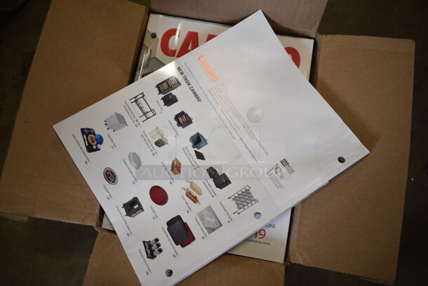 ALL ONE MONEY! Lot of 2 Boxes of BRAND NEW Cambro Product Catalogs! - Image 2 of 3
