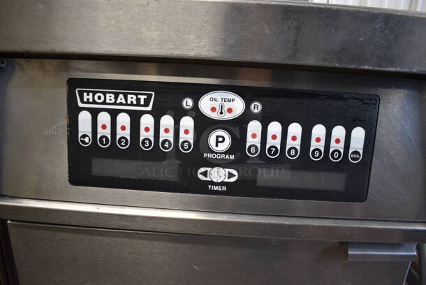 Hobart Stainless Steel Commercial Deep Fat Fryer w/ Metal Fry Basket on Commercial Casters. 208-240 Volts, 3 Phase. 21x37x48 - Image 4 of 6