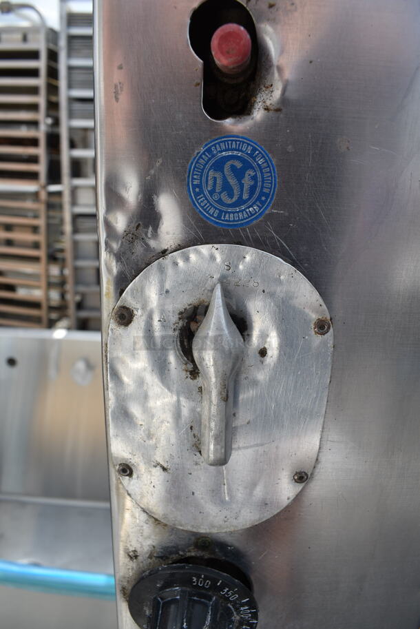 2 Morello Stainless Steel Commercial Natural Gas Powered Single Deck Pizza Ovens w/ Cooking Stones. 2 Times Your Bid! - Image 9 of 9