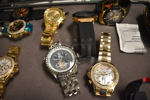 15 Replica Watches in NEW Winchester Case. 15 Times Your Bid! - Image 5 of 12