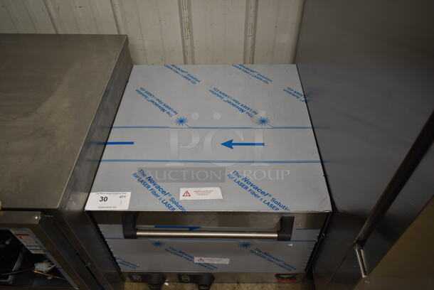 BRAND NEW SCRATCH AND DENT! Vollrath 40848 Cayenne Stainless Steel Commercial Countertop Electric Powered Pizza Oven w/ Cooking Stones. 208-240 Volts, 1 Phase. - Image 2 of 5