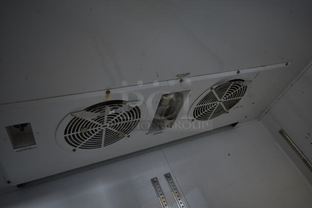 2013 True TG2R-2S ENERGY STAR Stainless Steel Commercial 2 Door Reach In Cooler w/ Poly Coated Racks on Commercial Casters. 115 Volts, 1 Phase. Tested and Working! - Image 8 of 8