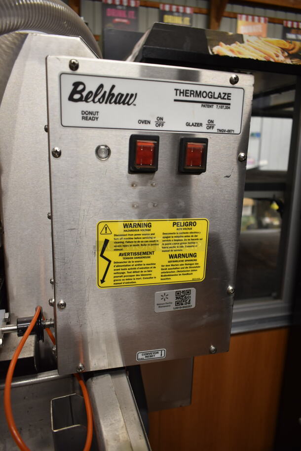 Belshaw Adamatic TG50 Stainless Steel Commercial Floor Style Thermoglaze Icing Machine on Commercial Casters. 208 Volts, 1 Phase. - Image 5 of 11
