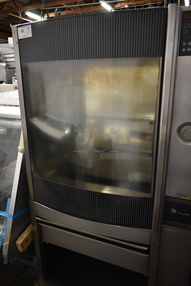 Fri-jado STG7-P Stainless Steel Commercial Electric Powered Rotisserie Oven w/ Under Shelf on Commercial Casters. 208 Volts, 3 Phase. - Image 6 of 9