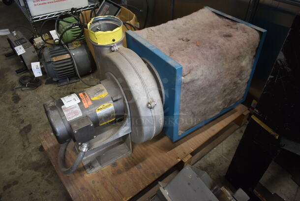 Baldor Motor and Blower. 208-230/460 Volts, 3 Phase. - Image 5 of 6