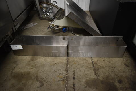 2 Stainless Steel Speedwells. 2 Times Your Bid!