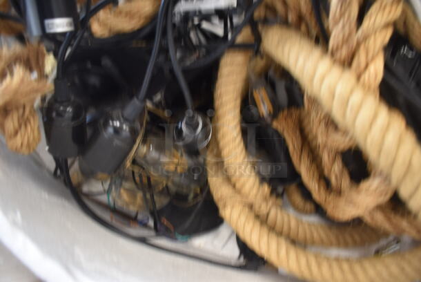 ALL ONE MONEY! Lot of Open Light Up Sign, Ropes, Electrical Cords, Lixada CY-DD-027-6 Wall Lamp AND MORE!  - Image 3 of 4