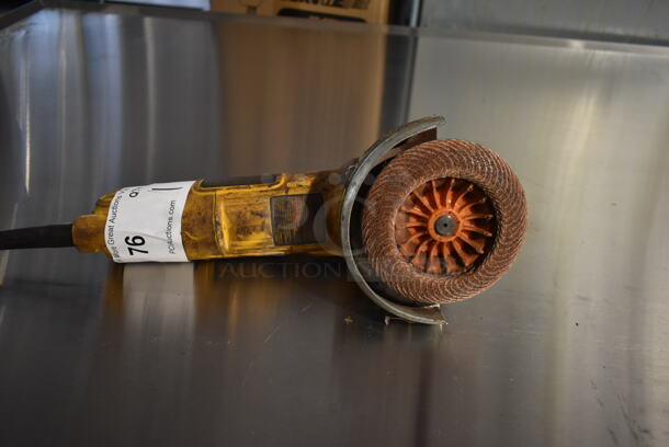 DeWalt DWE4011 4-1/2" Angle Grinder. 120 Volts, 1 Phase.  - Image 3 of 5