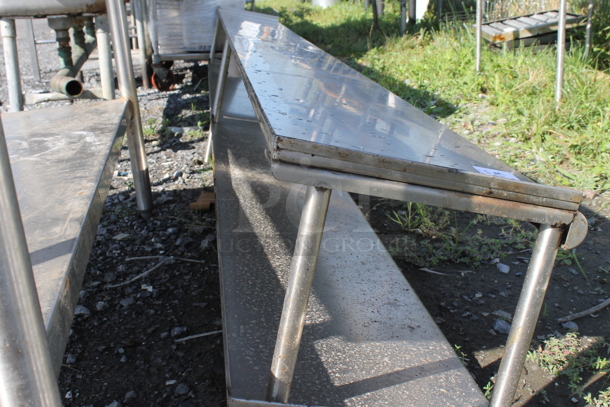 Stainless Steel Commercial 2 Tier Shelf. - Image 3 of 3