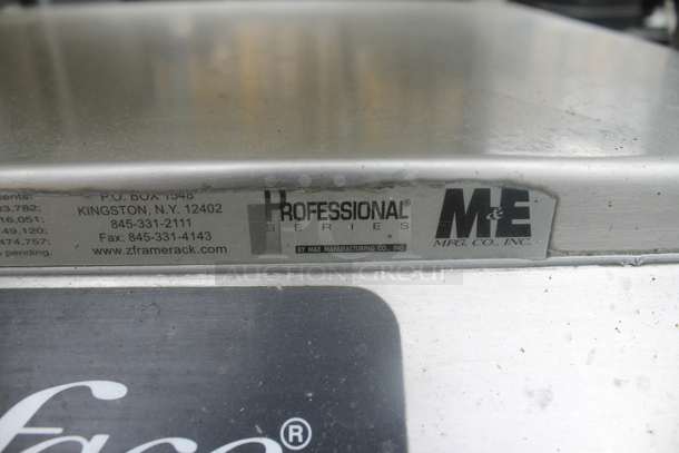 Face to Face Stainless Steel Commercial Floor Style Meat Slicer Station on Commercial Casters. - Image 4 of 5