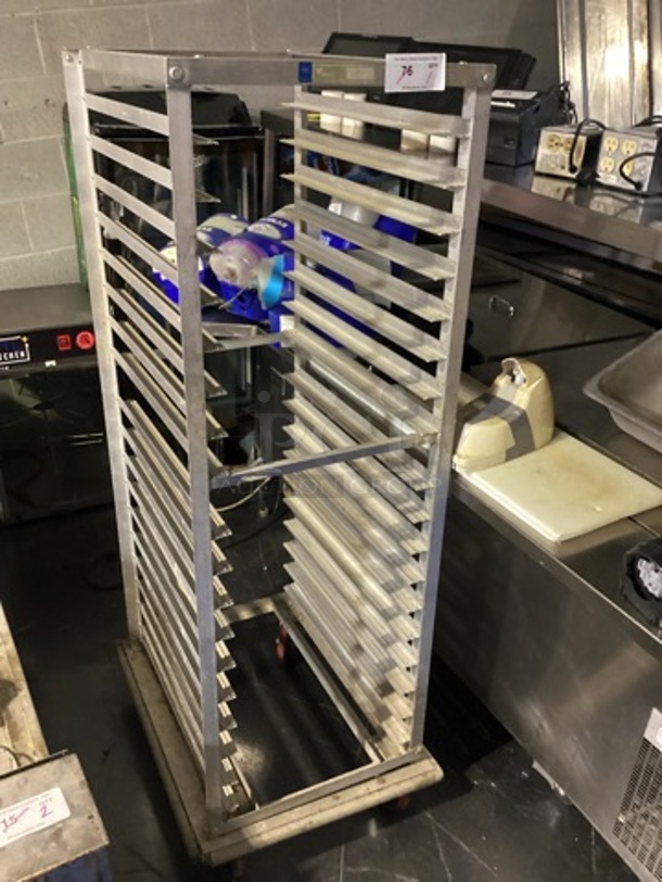 Aluminum Bakers Rack. 21 x 26 x 64.
 - Image 1 of 1