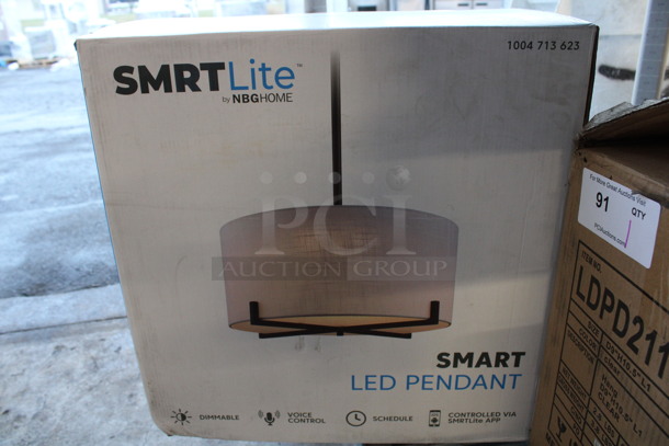 BRAND NEW IN BOX! SMRTLite Smart LED Pendant Light Fixture