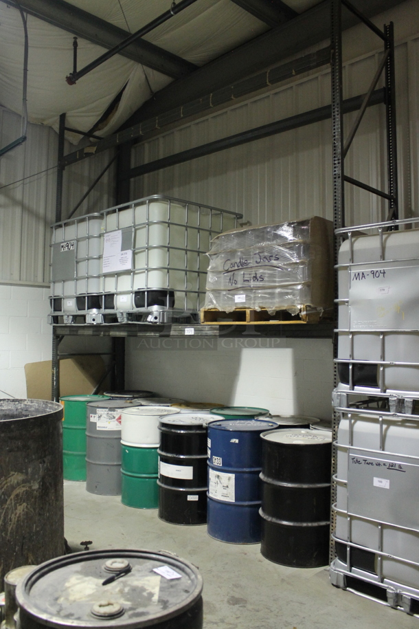 ALL ONE MONEY! Lot of Gray Metal Pallet Racking. Does Not Include Contents. BUYER MUST REMOVE. - Image 1 of 4