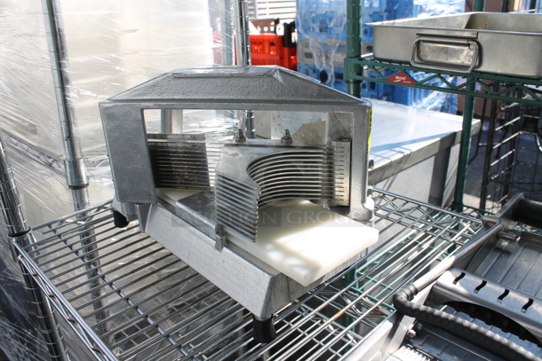 Metal Countertop Tomato Slicer. - Image 2 of 3