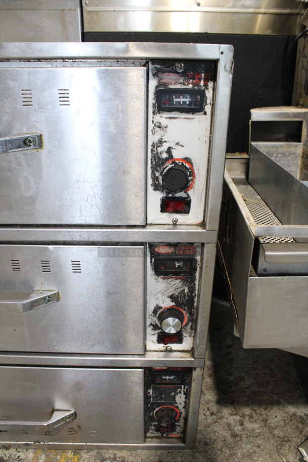 Hatco Stainless Steel Commercial 3 Drawer Food Warmer. 29.5x23.5x31. Cannot Test - Unit Was Previously Hardwired - Image 2 of 6