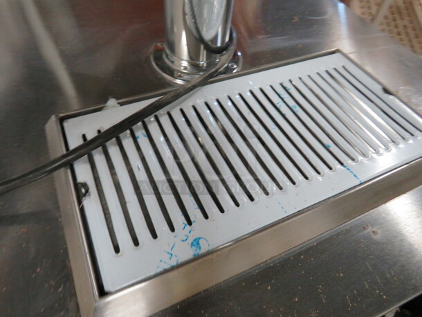 One Perlick 1 Door Kegorator With 1 Tower And 1 Tap On Casters. Model# DDS36. 115 Volt. 36X25X52 - Image 6 of 6