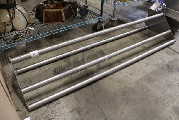 Stainless Steel Tray Slide. 63x16x12