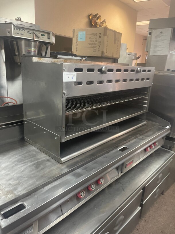 Fully Refurbished! Wolf Commercial Gas Cheese Melter NSF Tested and Working! - Image 4 of 11