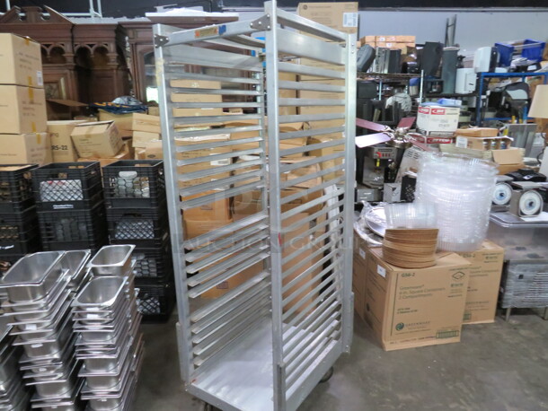 One Epco Speed Rack On Casters. #R1-7-B-181-BK. 21.5X27X69 - Image 2 of 2