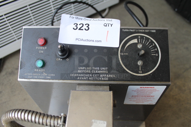 Gold Medal 5020C Stainless Steel Commercial Countertop Waffle Cone Maker. 120 Volts, 1 Phase. Tested and Working! - Image 3 of 5