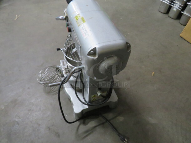 One Omcan 10 Quart Planetary Mixer With Guard Bowl, Hook And Whip. 110 Volt. Model# VFM-10B - Image 6 of 6