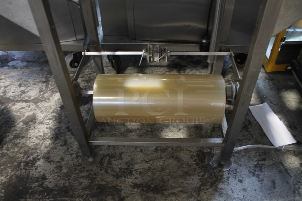 Hobart HWS-4 Stainless Steel Commercial Floor Style Wrapping Station. 120 Volts, 1 Phase. Cannot Test Due To Plug Style - Image 6 of 8