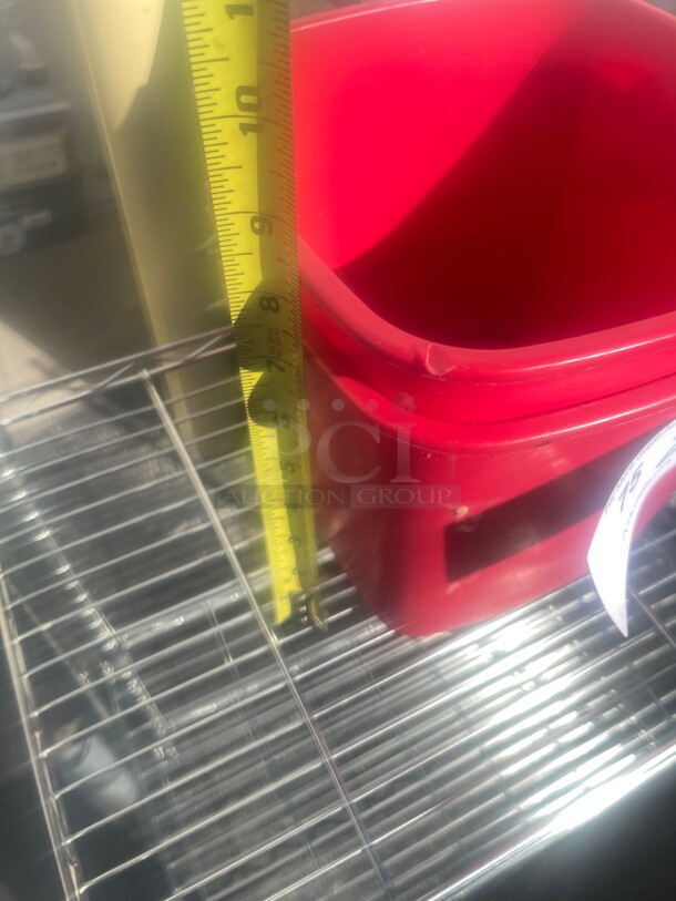 Red Bucket used for Washing Counters - Image 5 of 5