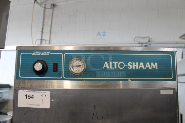 Alto Shaam 1000-UP Stainless Steel Commercial Heated Holding Cabinet on Commercial Casters. 208/240 Volts, 1 Phase.  - Image 3 of 7
