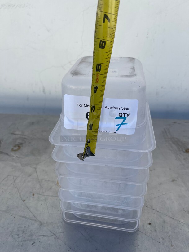 Nice! Commercial Plastic Food Grade Containers NSF 1/4 Size - Image 5 of 5