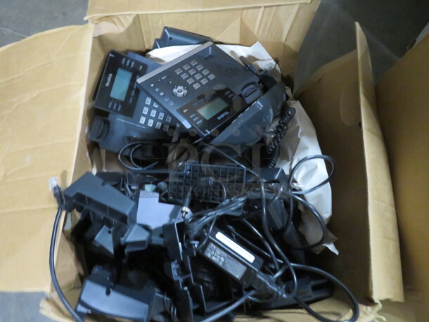 One Lot Of Assorted Phones.
