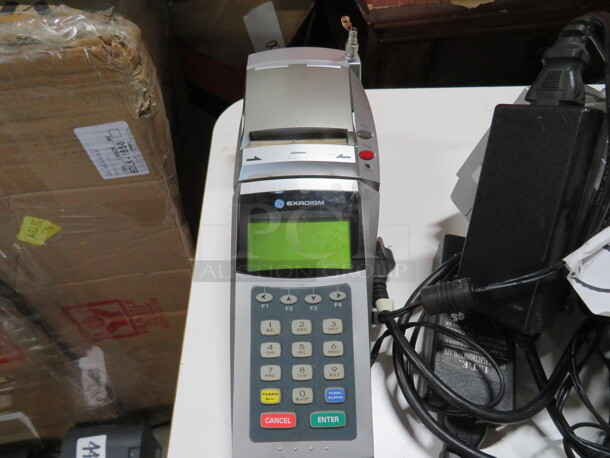 Exadigm Credit Card Reader. #XD2000. 6XBID