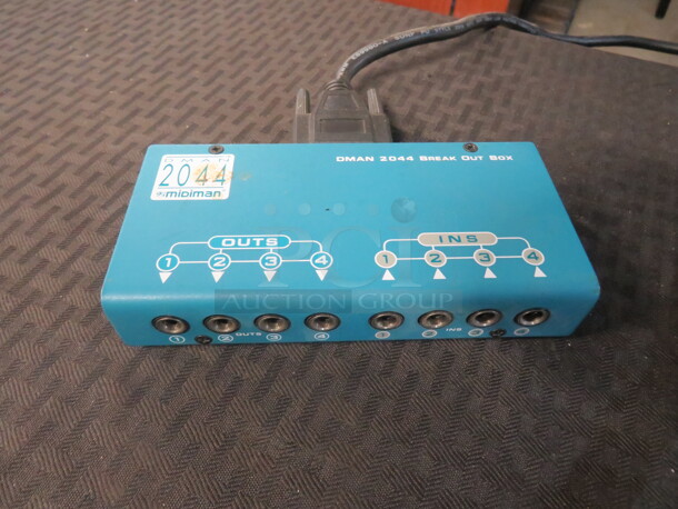 One Dman 2044 Midiman Break Out Box.  - Image 1 of 3