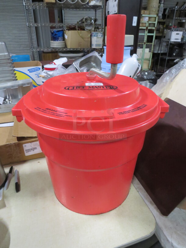 One Chef Master Salad Spinner. - Image 1 of 1
