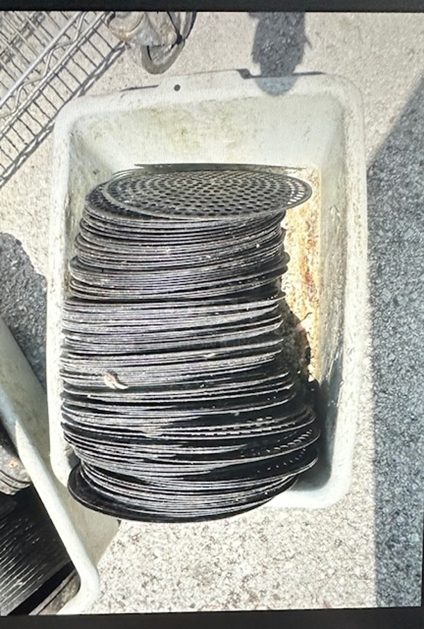 One MEGA Lot Of 10 Inch Pizza Pans. - Image 2 of 2