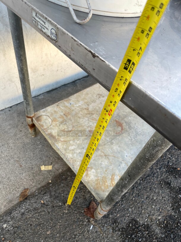 Nice! Commercial Stainless Steel Prep Table 60x30x35 NSF  - Image 6 of 6