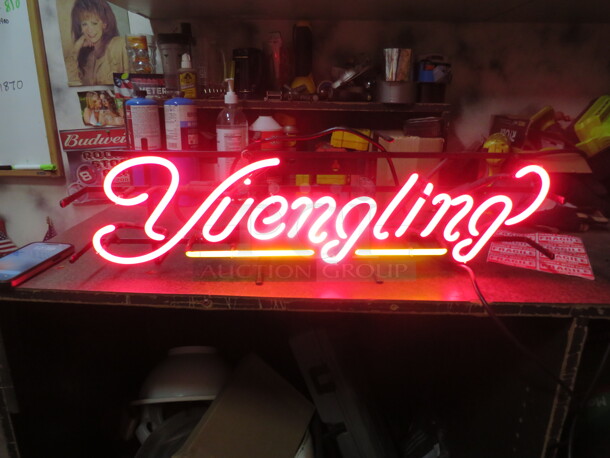 One Working Yuengling Neon. - Image 1 of 1