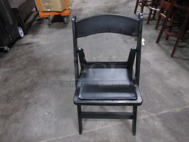 Hercules 1000 Series Black Resin Banquet/Folding Chair With A Black Padded Seat. 1,000lb Capacity. $68.86 Each. 10XBID. These Look BRAND NEW!!!!