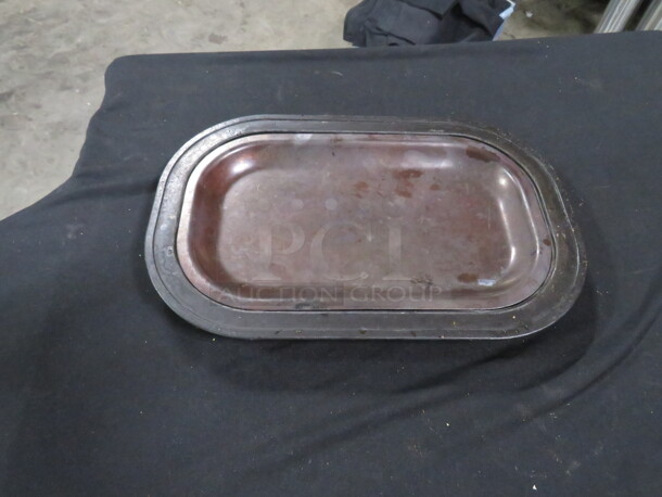 One Lot Of App 24-8X12 Rectangular Fajita Plates. #OT-11 - Image 1 of 1